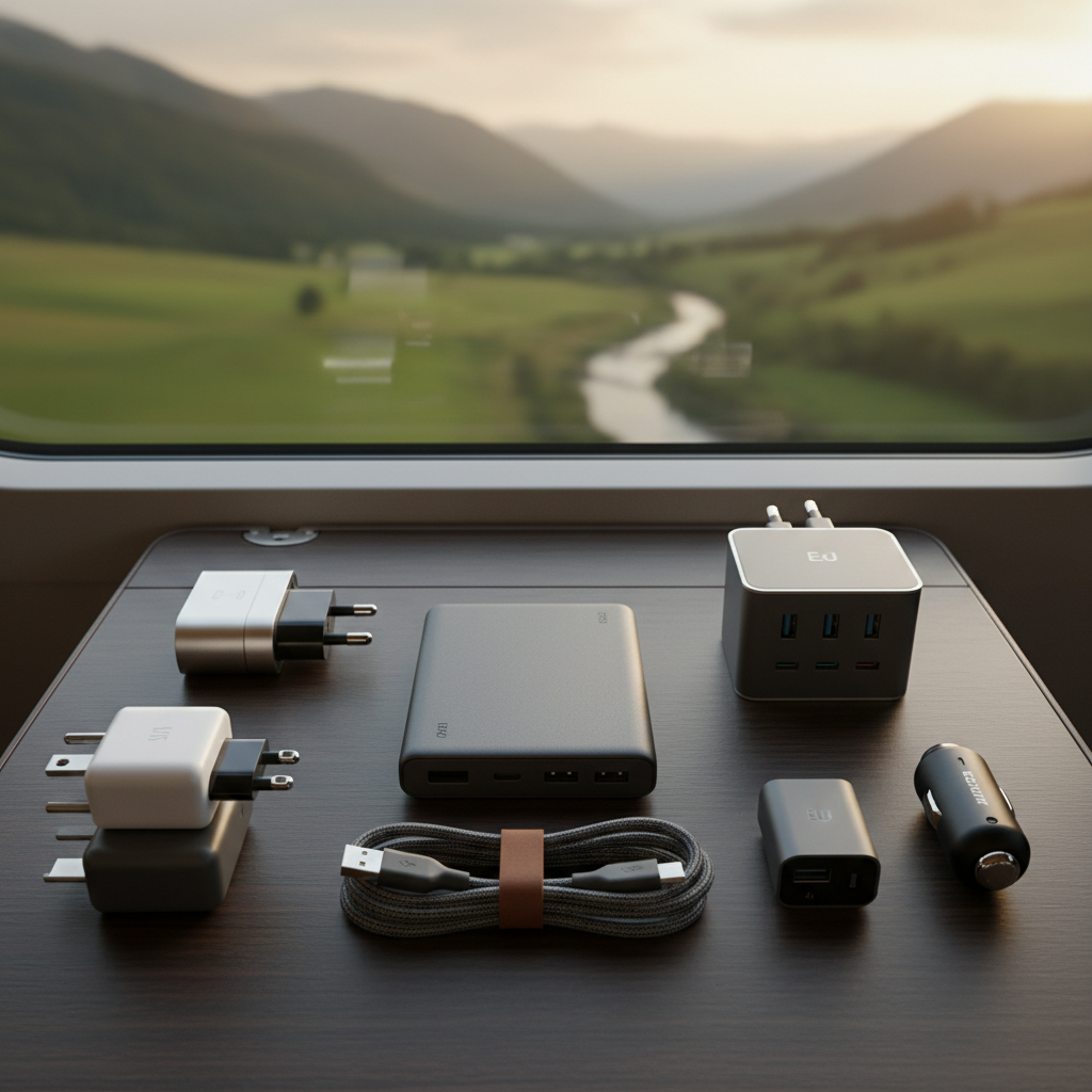 The Tech System: Cables, Chargers, Adapters, and Power Essentials