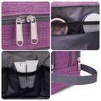 Toiletry Bag for Women Ladies Hanging Travel Dopp Kit Lightweight Water Resistant Small Shaving Bag Bathroom Cosmetic Organizer for Women, Purple