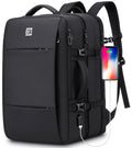 Travel Backpack with USB Charging Port 40L Expandable 17 Inch Carry on Backpack Water-Resistant Work Business Laptop Backpack for Men