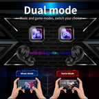 Ture Wireless Earbuds Gaming Bluetooth Earbud Touch Control In-Ear Headphones with Charging Case Noise Reduction 36H Playtime Kids Earphones,No Delay Sports Earbuds
