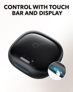 Liberty 4 Pro by Anker, Noise Cancelling Wireless Earbuds, Black