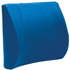 Contour Pillow Office Chair Lower Back/Lumbar Support, Therapeutic Cushion for Body, Blue
