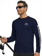 Fishing T Shirts for Men UV Sun Protection UPF 50+ Long Sleeve Tee T-Shirt