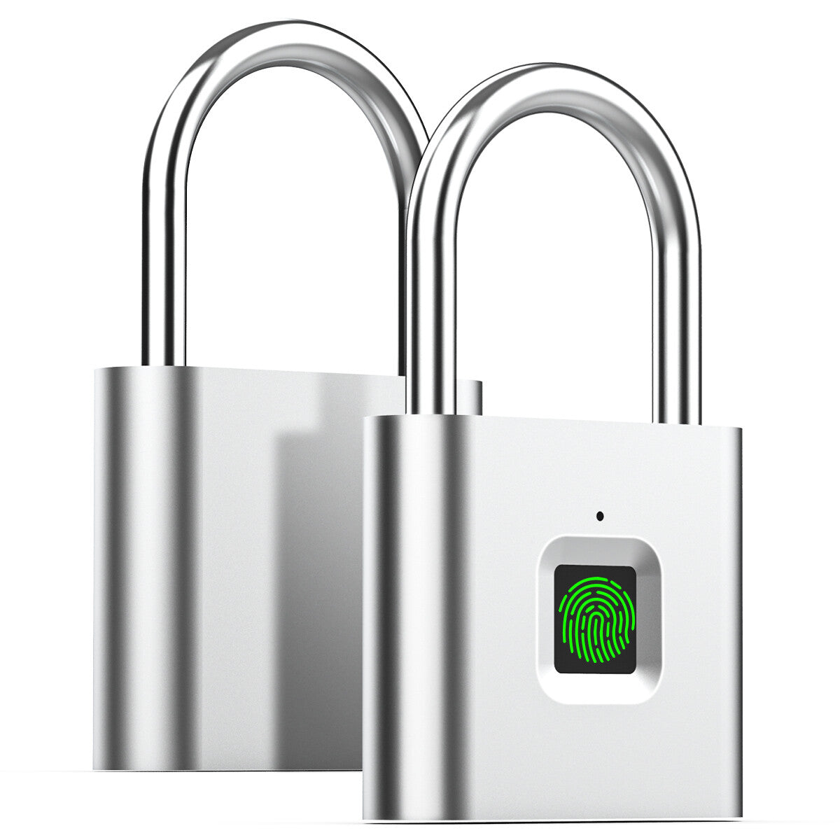 Waterproof Smart Fingerprint Door Lock Keyless Padlock Security USB Rechargeable
