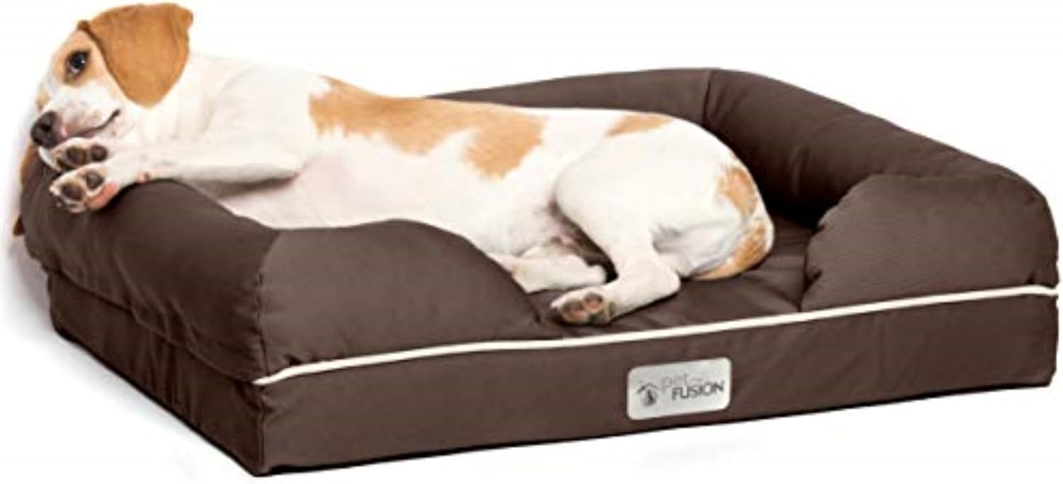 Ultimate Orthopedic Memory Foam Dog Bed – Waterproof Liner, YKK Zippers & Washable 35% Cotton Cover