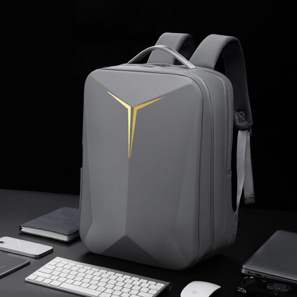 Hard-Shell Gaming Backpack, Cross-Border Fashion School Bag, Laptop Bag, Business Travel 18Inch Laptop Bag, Commuting and Business Trip Travel Bag