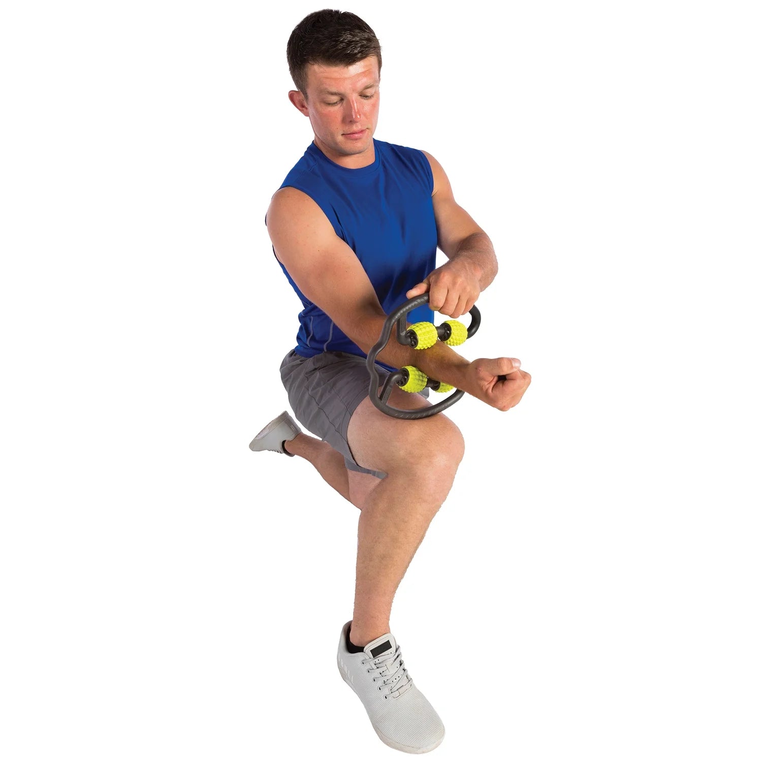 Muscle Compressor with 4 Massage Rollers