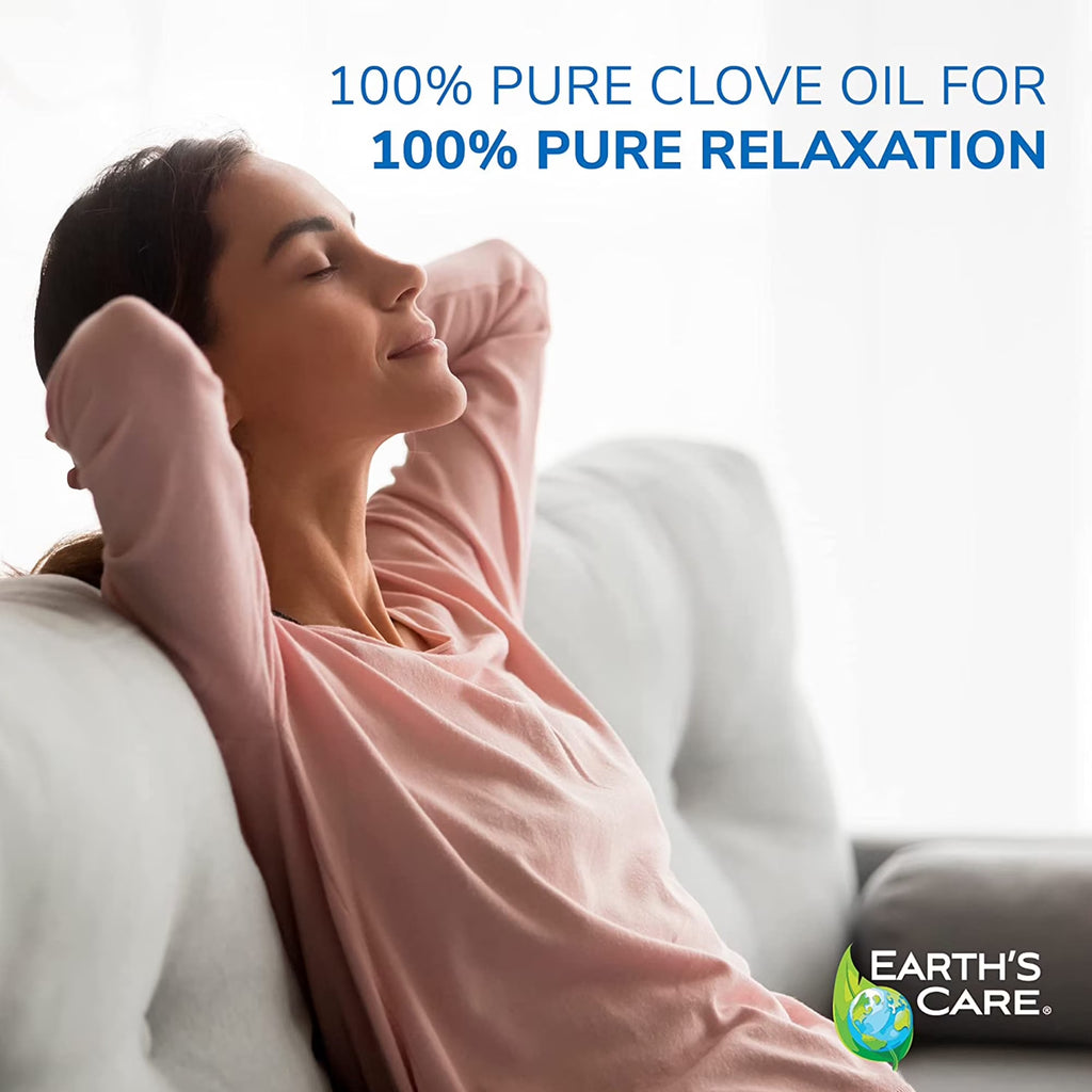 Clove Essential Oil 100% Pure for Aromatherapy - Steam Distilled - 1 Oz