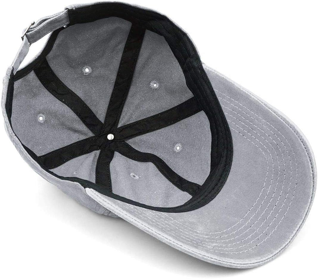 Unisex Camping Hair Don'T Care Vintage Adjustable Baseball Cap Denim Dad Hat