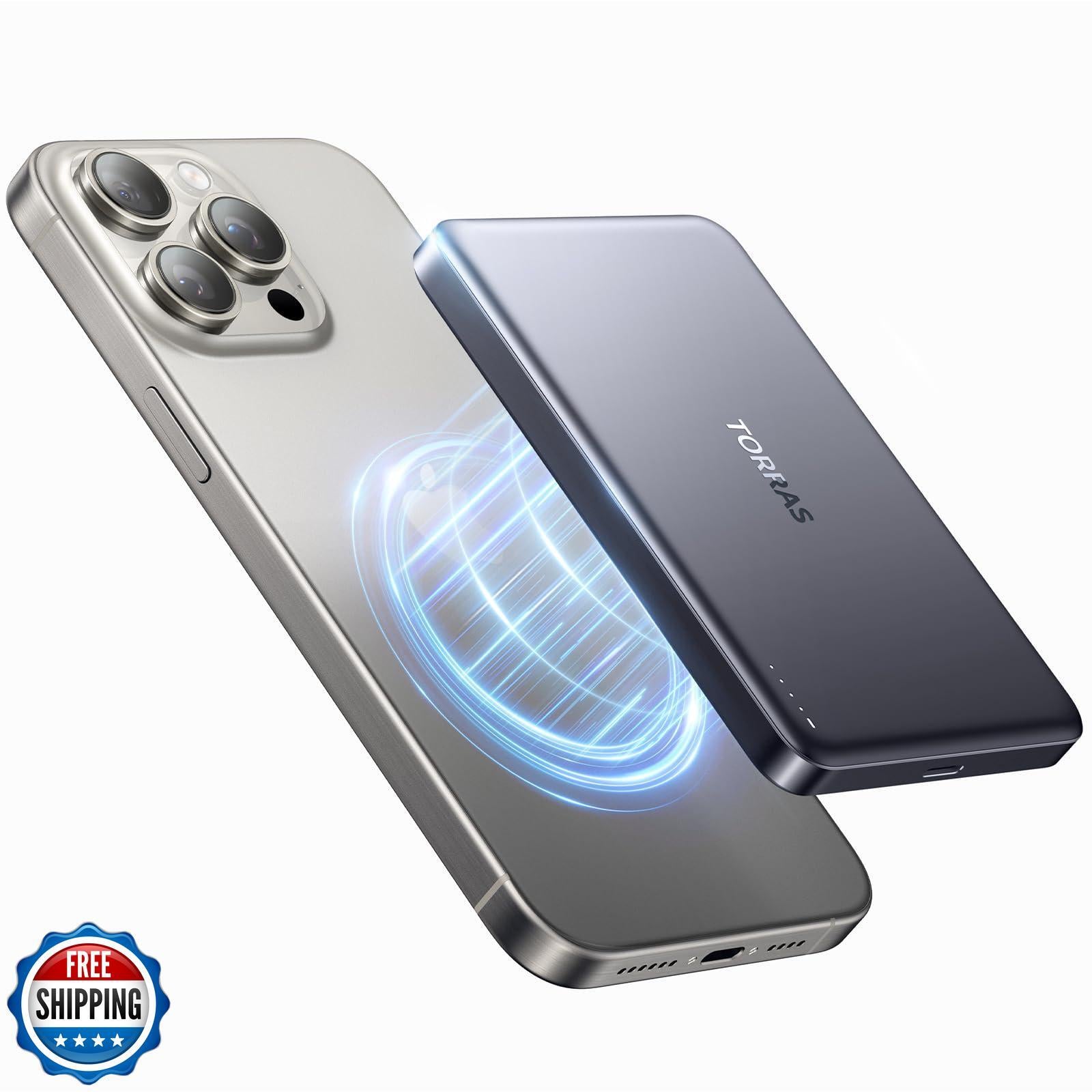 TORRAS Minimag Power Bank,Ultra-Sli