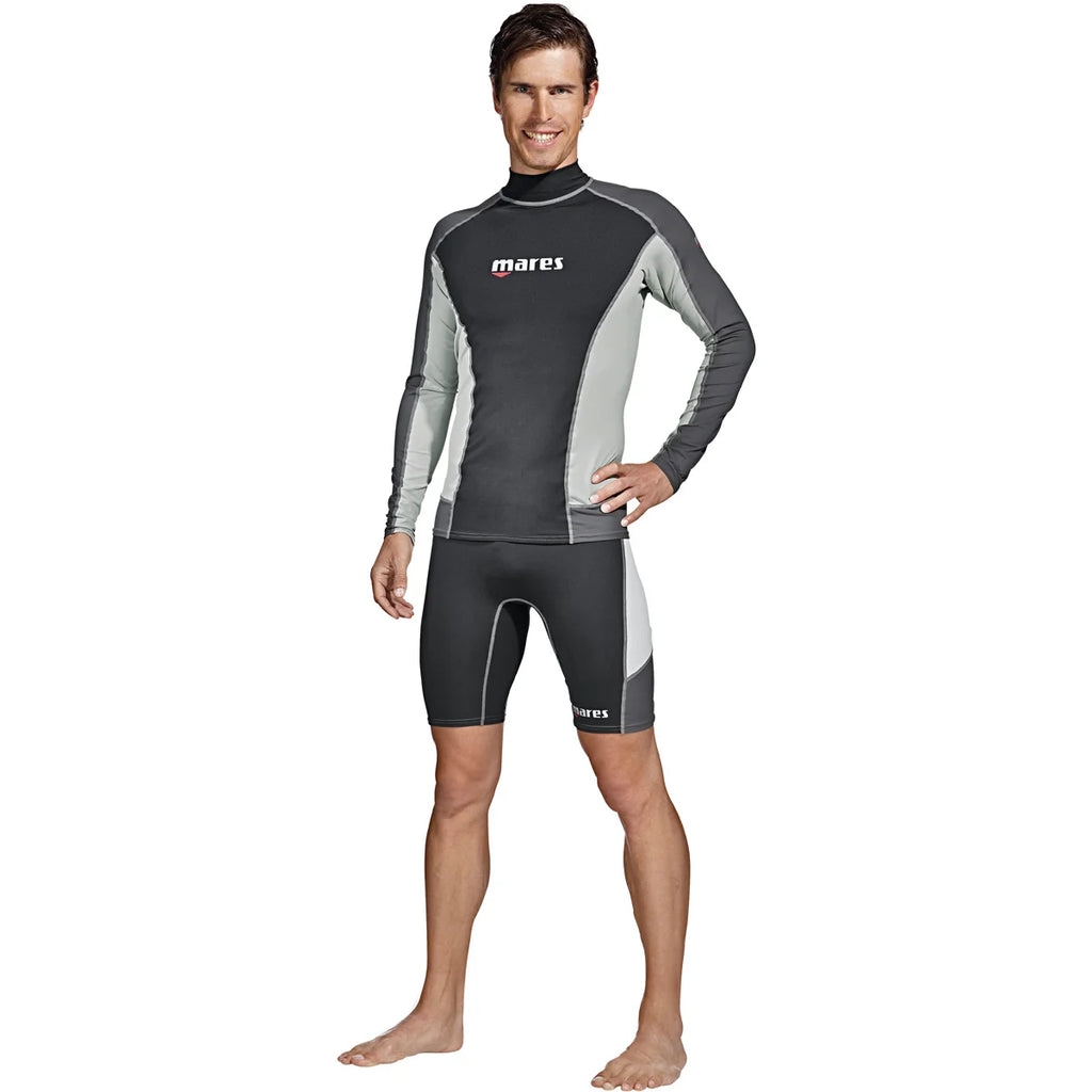 Mens Scuba Rash Guard Trilastic Long Sleeve