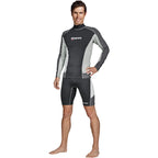 Mens Scuba Rash Guard Trilastic Long Sleeve