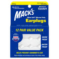 Pillow Soft Silicone Earplugs, 12 Pair – the Original Moldable Silicone Putty Ear Plugs for Sleeping, Snoring, Swimming, Travel, Concerts and Studying | Made in USA