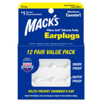 Pillow Soft Silicone Earplugs, 12 Pair – the Original Moldable Silicone Putty Ear Plugs for Sleeping, Snoring, Swimming, Travel, Concerts and Studying | Made in USA
