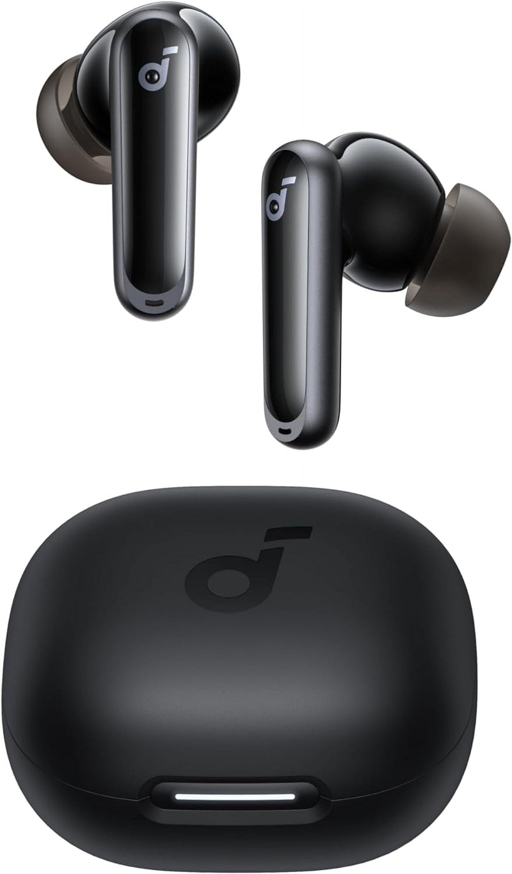 P40I by Anker, Noise Cancelling Wireless Earbuds, Black