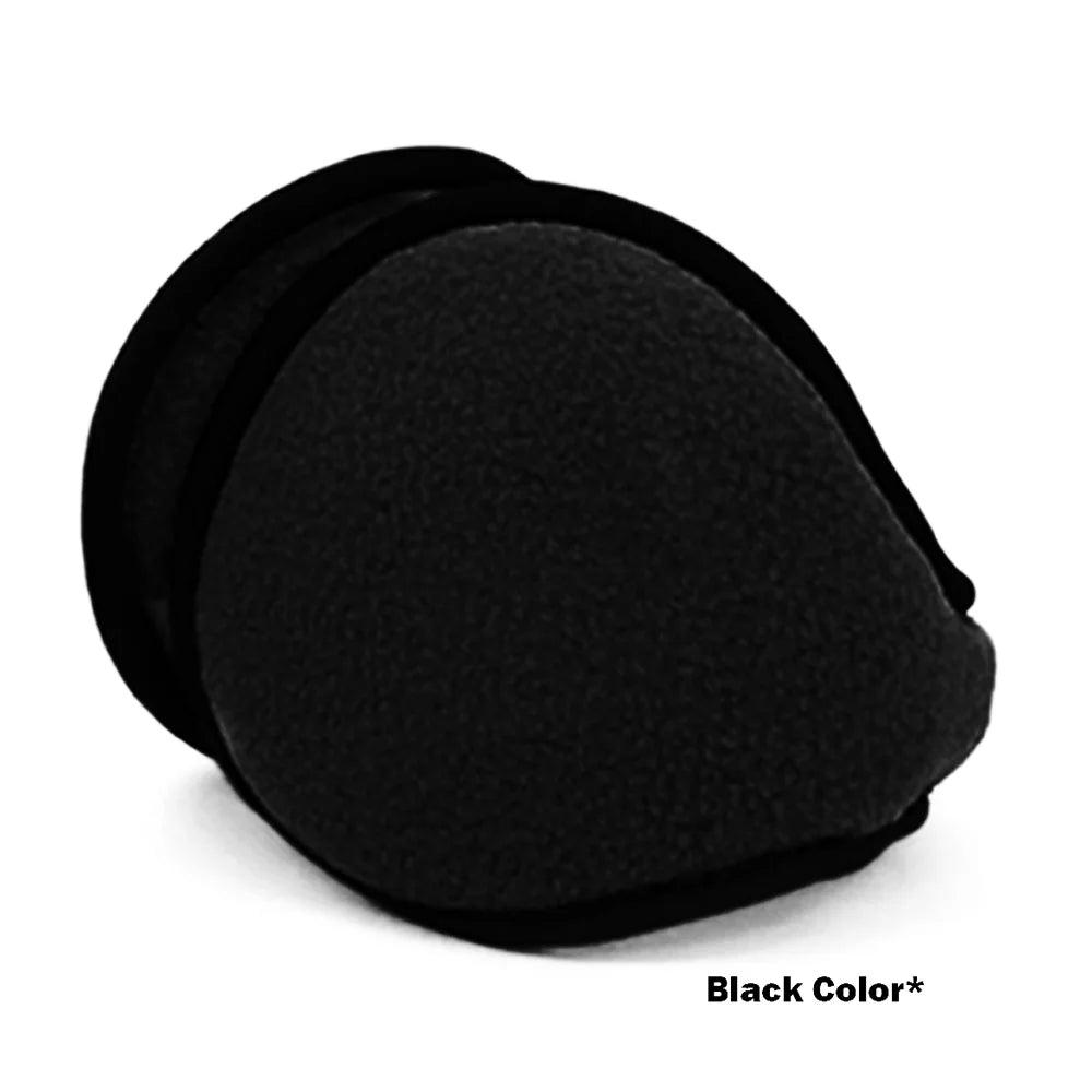 2 Ear Muffs Winter Ear Warmers Fleece Earwarmer Mens Womens behind the Head Band