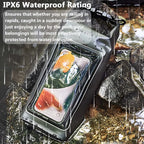 Waterproof Bag with Built-In Phone Pouch, 2L Dry Bag Roll Top Waterproof Phone Bag for Kayaking, Boating, Rafting, Beach