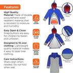 Kids Umbrella for Girls and Boys & Rain Coats Set -Toddler Umbrellas Kids Raincoat Boys Girls Jacket