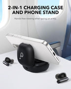 P40I by Anker, Noise Cancelling Wireless Earbuds, Black