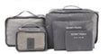 6Pcs Travel Storage Bag Set for Clothes Luggage Packing Cube Organizer Suitcase