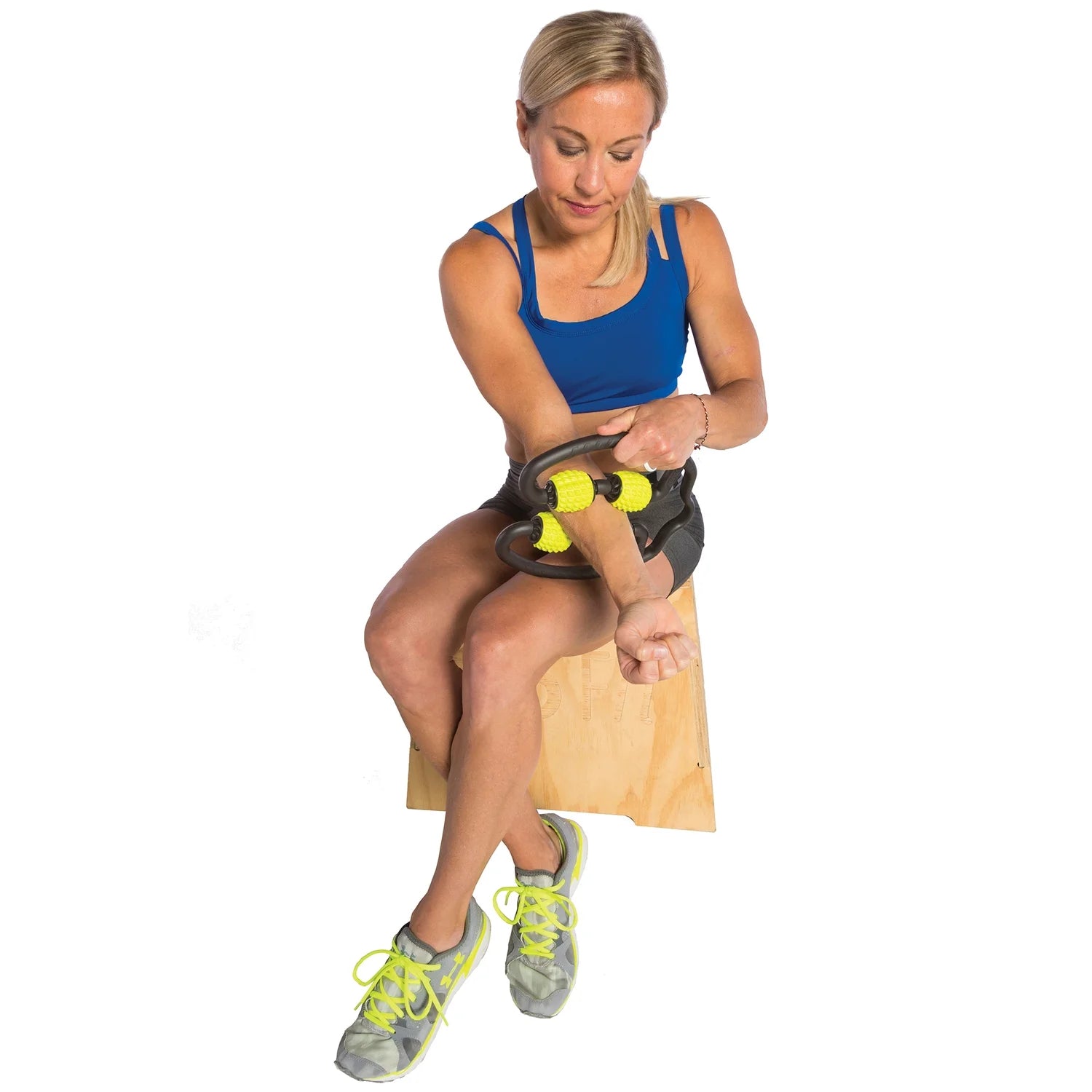 Muscle Compressor with 4 Massage Rollers