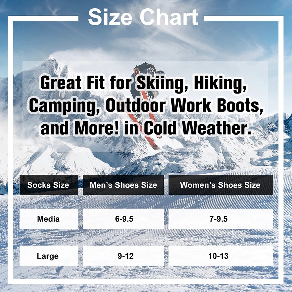 Calcetines De Snowboard Para Hombre, Pesados Y Cómodos, Grande, Raya Gris Oscuro