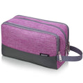 Toiletry Bag for Women Ladies Hanging Travel Dopp Kit Lightweight Water Resistant Small Shaving Bag Bathroom Cosmetic Organizer for Women, Purple