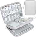 Electronics Organizer Travel, Travel Cord Organizer Case, Compact Electronics Accessories Bag for Cable, Cord, Charger, Phone