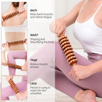 3-In-1 Wood Therapy Massage Tools Wooden Lymphatic Drainage Massager Maderoterap