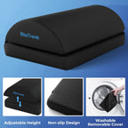 Foot Rest for under Desk at Work-Versatile Foot Stool with Washable Cover-Comfor
