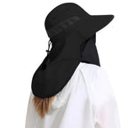 Nylon Sun Hats for Women and Men UPF 50+ Sun Protection and Neck Flap,Bucket Hat for Men and Women