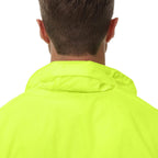 Men'S Rain Jacket Cycling Running Jackets Waterproof Raincoat with Hood Windbreaker Hiking Jacket Rain Coat