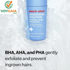 The Body Rescue Trio from Peach Slices - Smoothing Solution Ingrown Hair Treatment, Fix All Recovery Spray, Breakout Banisher Body Lotion