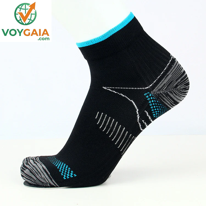 Amazon Foreign Trade Socks Wholesale Sports Compression Socks Running Socks Men and Women Plantar Fascia Compression Elastic Socks