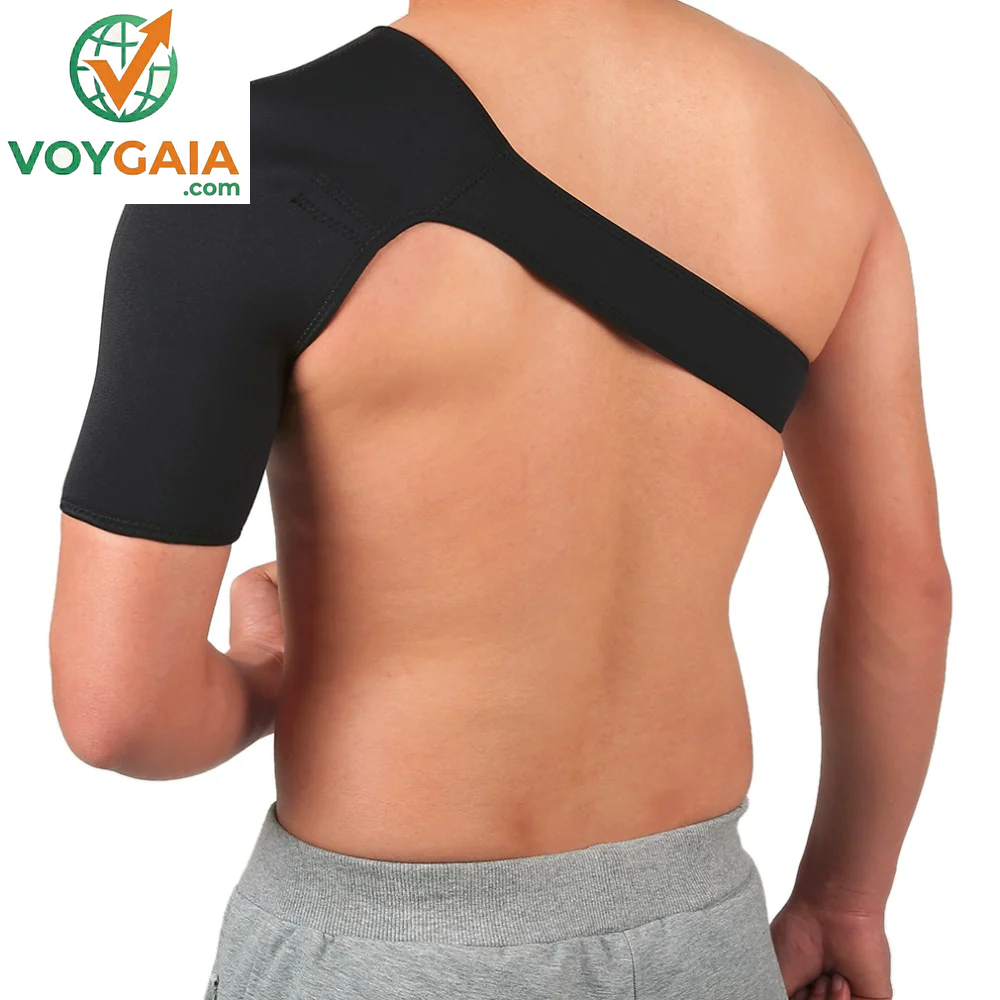 Shoulder Brace Support Compression Sleeve Torn Rotator Cuff Relief Joint AC Pain