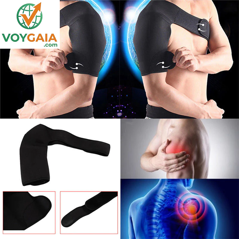 Shoulder Brace Support Compression Sleeve Torn Rotator Cuff Relief Joint AC Pain