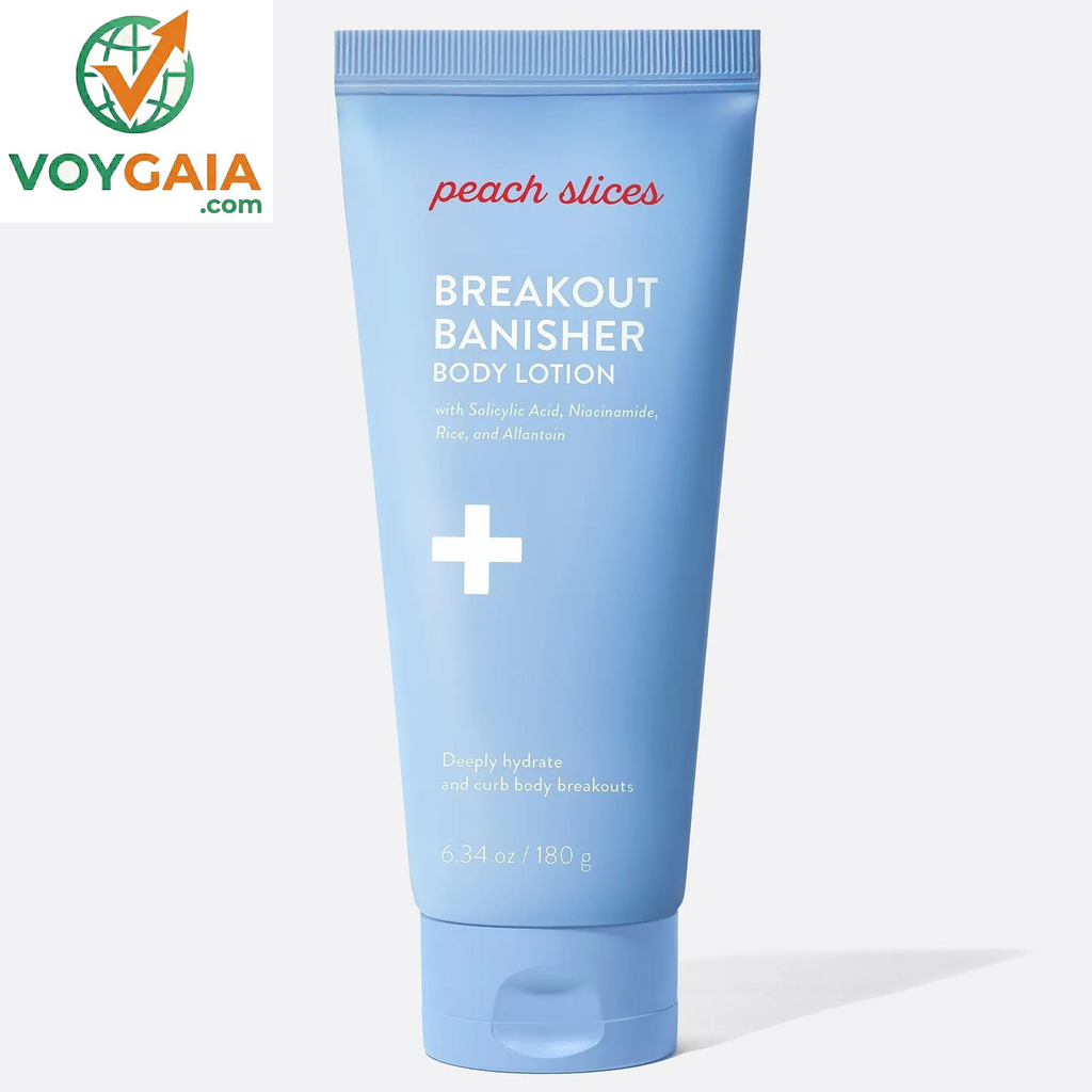 The Body Rescue Trio from Peach Slices - Smoothing Solution Ingrown Hair Treatment, Fix All Recovery Spray, Breakout Banisher Body Lotion