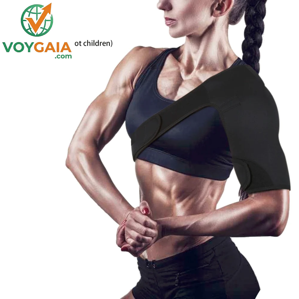Shoulder Brace Support Compression Sleeve Torn Rotator Cuff Relief Joint AC Pain