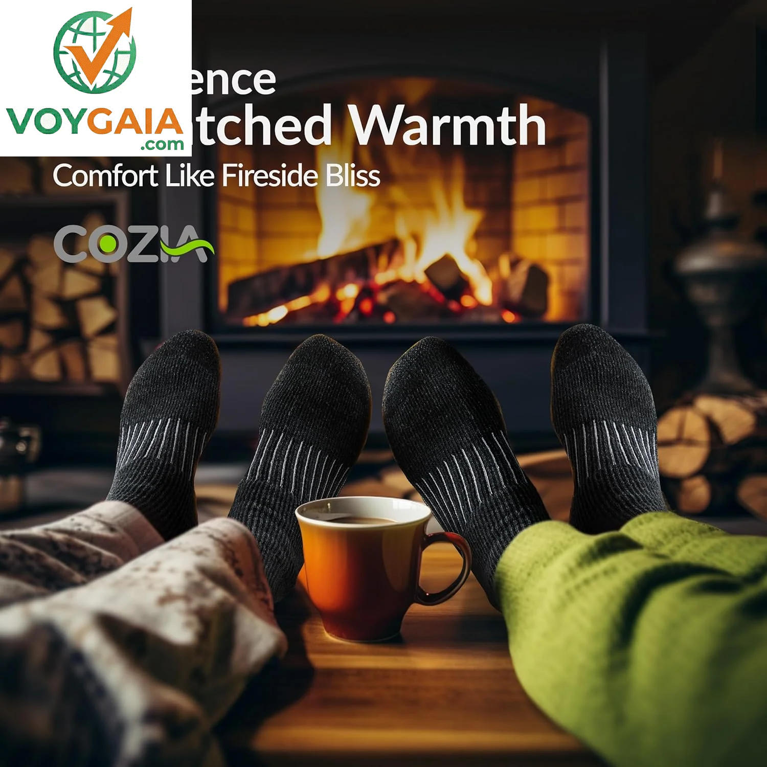 Merino Wool Socks Casual Warm Socks for Winter Cozy Boot Socks for Men & Women
