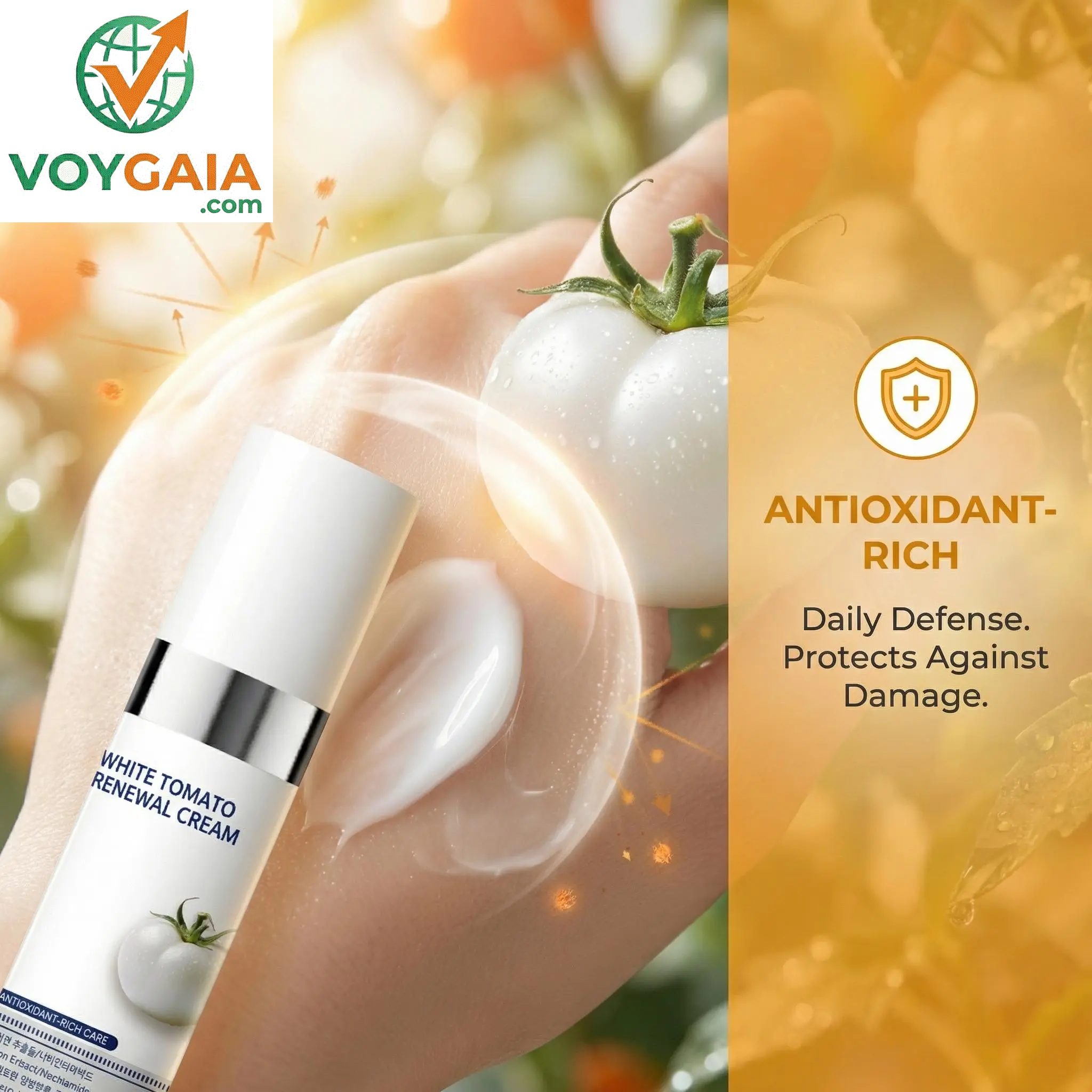 [Padoro]White Tomato Cream / Youthful Formula Ultimate Moisturizing Cream / anti Wrinkle Moisturizer / Collagen, Niacinamide, Centella Asiatica, Hyaluronic Acid / Wrinkles, Skincare Hydrating Daily Moisturizer Moisture Hydrate(50Ml/1.69Fl Oz)